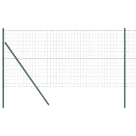 ogrodzenie-z-slupkiem-zielony-1-x-25-m-stal