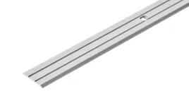 profil-progowy-plaski-aluminiowy-25mm-klejony-cezar-srebrny-mat-090m