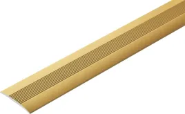 profil-progowy-owalny-z-ryflem-aluminiowy-38mm-cezar-zloty-mat-090m