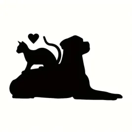 naklejka-bez-tla-na-auto-samochod-szybe-kot-i-pies-przyjazn