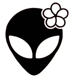 naklejka-bez-tla-na-auto-samochod-szybe-ufo-dziewczynka-z-kwiatkiem