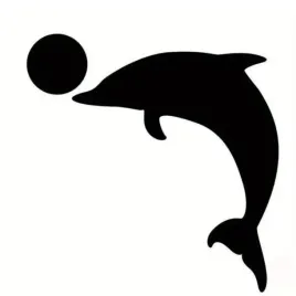 naklejka-na-auto-samochod-szybe-delfin-i-pilka