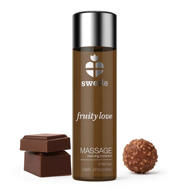 JADALNY OLEJEK DO MASAŻU EROTYCZNEGO ZMYSŁOWY AROMATYCZNY CZEKOLADOWY 60 ML