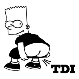 naklejka-na-auto-szybe-bart-tdi-simps