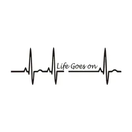 naklejka-na-auto-szybe-life-goes-on-linia-zycia