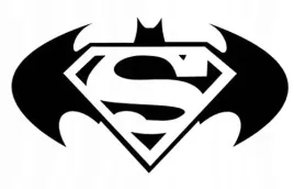 naklejka-na-auto-szybe-batman-superman