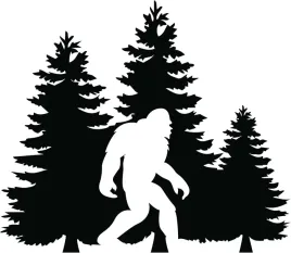 naklejka-na-auto-szybe-yeti-i-las