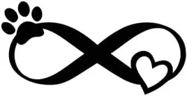 naklejka-na-auto-szybe-psia-lapa-love-infinity