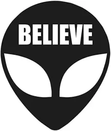 naklejka-na-auto-szybe-ufo-believe