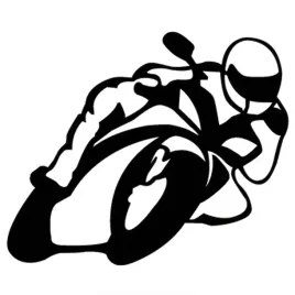 naklejka-na-auto-szybe-motocyklista-scigacz
