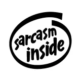 naklejka-na-auto-szybe-sarcasm-inside