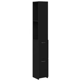 szafka-lazienkowa-z-szuflada-czarny-dab-25-x-25-x-170-cm