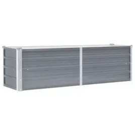 donica-ogrodowa-z-galwanizowanej-stali-szara-160-x-40-x-45-cm