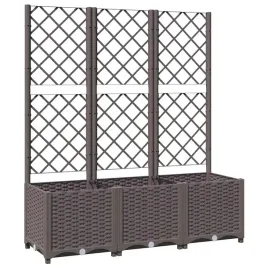 donica-ogrodowa-z-kratka-na-pnacza-pp-brazowa-120x40x136-cm