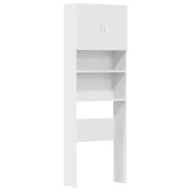 biala-szafka-na-pralke-64-x-24-x-190-cm-z-2-drzwiczkami-i-przegrodami
