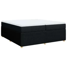 lozko-kontynentalne-z-materacem-czarne-tkanina-200x200-cm