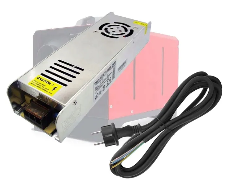 Zasilacz 12V 30A 360W do WEBASTO dewasto nagrzewnicy + PRZEWÓD 3m 230V