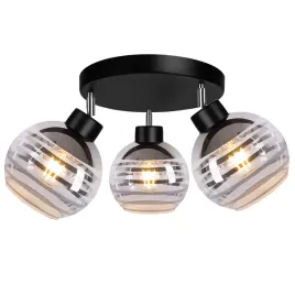 lampa-sufitowa-wiszaca-palfon-regulowany-na-3x-e27-klosz-szklana-kula-paski
