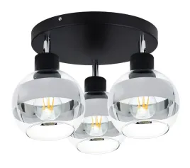lampa-sufitowa-plafon-zyrandol-regulowana-na-e27-kula-szklana-clear-chrom