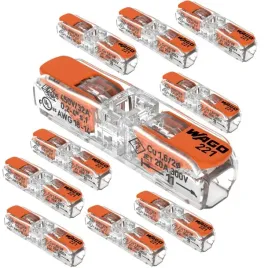 10x-szybkozlaczka-kostka-wago-2x-02mm-4mm-221-2411-przelotowa-klips-10szt