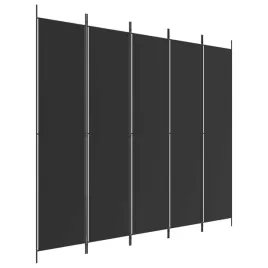 parawan-5-panelowy-z-tkaniny-i-zelaza-czarny-250x220-cm-skladany