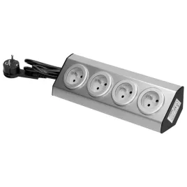 gniazdo-meblowe-kuchenne-montowane-na-rzepy-4x2p-z-inox-z-przewodem-15m