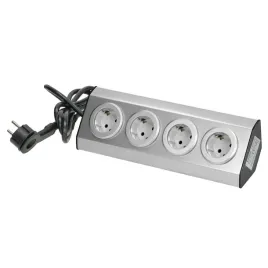 gniazdo-meblowe-kuchenne-montowane-na-rzepy-4x2p-z-schuko-inox-z-przewode