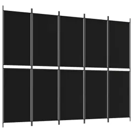 parawan-rozdzielajacy-przestrzen-tkanina-i-zelazo-250x200-cm-czarny