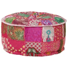 recznie-wykonany-puf-vintage-patchworkowy-z-wyszywaniem-40-x-20-cm