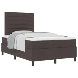ciemnobrazowe-lozko-sprezynowe-z-materacem-203-x-120-x-128-cm