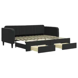 czarna-sofa-z-funkcja-spania-i-szufladami-223-x-100-x-75-cm