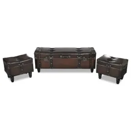 zestaw-lawka-ze-schowkiem-i-2-podnozkami-ciemnobrazowy-112x36x425-cm