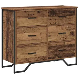 komoda-z-szufladami-2-szt-stare-drewno-91-x-355-x-745-cm