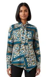 bluzka-koszulowa-damska-zara-geometryczny-print