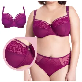 samanta-ellen-a911-biustonosz-miekki-fuksja-soft-flok-groszki-stanik-70i