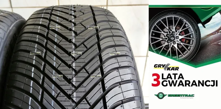 Opony 215/55R16 Greentrac Season Master 26r C/B/71dB 3 lata gwar. 235zł/szt