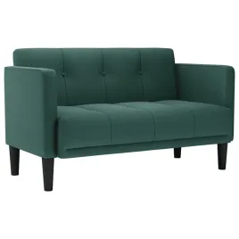 sofa-dwuosobowa-ciemnozielona-111-cm-tkanina