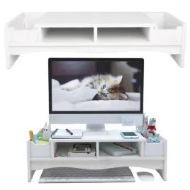 organizer-regal-na-biurko-podstawa-polka-pod-monitor-przybornik-bialy
