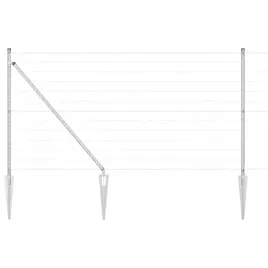 ogrodzenie-z-slupkiem-srebrny-1-x-25-m-stal