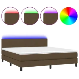 lozko-kontynentalne-z-materacem-diodami-led-203x180x78-88-cm-ciemny-b