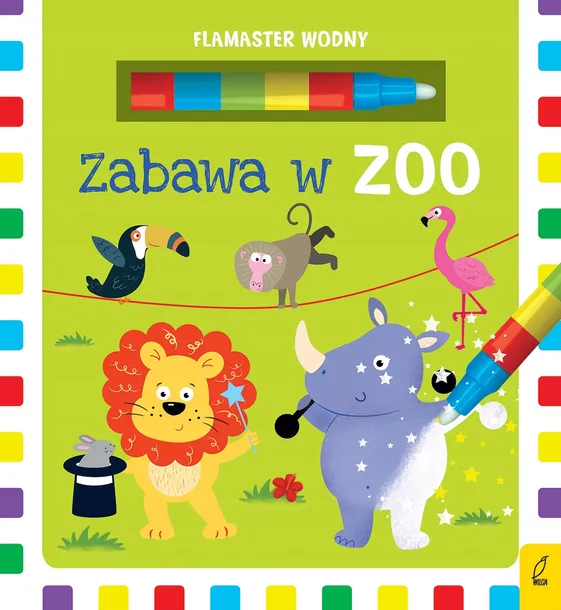 ZABAWA W ZOO. FLAMASTER WODNY - OPRACOWANIE ZBIOROWE