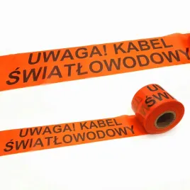 tasma-ostrzegawcza-100metrow-napis-uwaga-kabel-swiatlowodowy