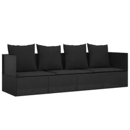lezanka-ogrodowa-z-polirattanu-z-poduszkami-203x58x56-cm-czarna
