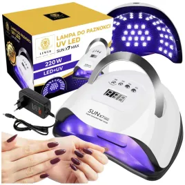 lampa-do-paznokci-220w-do-hybryd-zeli-uv-led-sun-x7-lcd-dual-max-model-2024