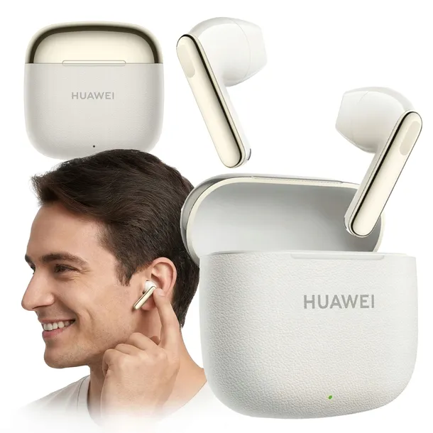 SŁUCHAWKI HUAWEI FreeBuds SE 3 BEZPRZEWODOWE DOUSZNE BEŻOWE QC BLUETOOTH5.4
