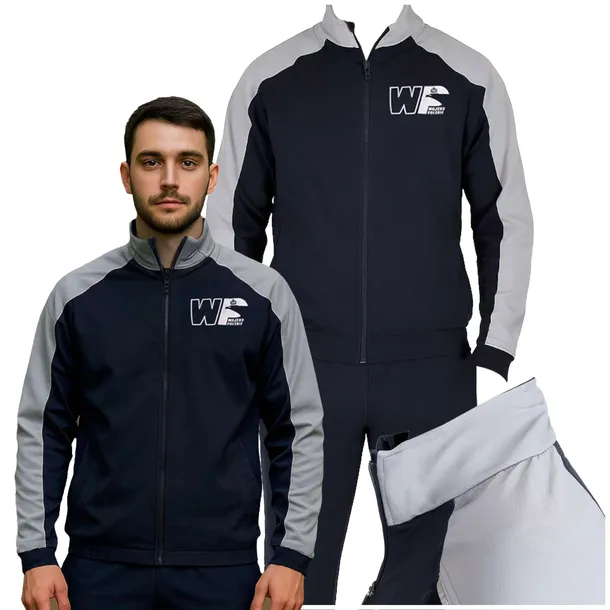 Dres męski komplet sportowy Wojska Polskiego bluza spodnie 503A/MON L