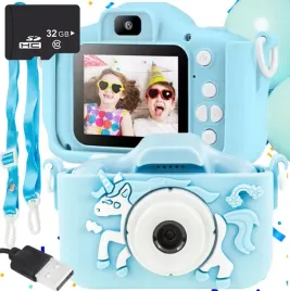 aparat-cyfrowy-dzieci-dziecka-fotograficzny-niebieski-unicorn-karta-32gb