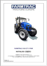 Zdjęcie produktu Katalog części zamiennych do ciągnika Farmtrac 6100 DTV PWR