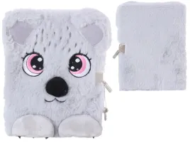 wlochaty-pamietnik-3d-z-klodka-wlochacz-koala-96-kartek-pluszowy-notes-a5