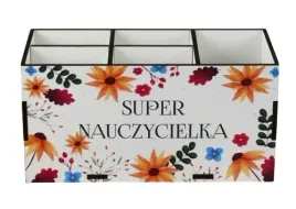 dla-nauczycielki-organizer-przybornik-na-biurko-nadruk-super-nauczycielka